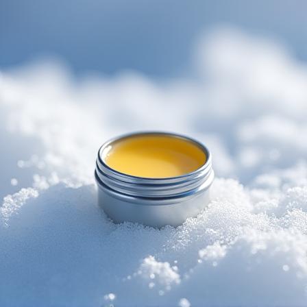 Raw Lanolin Lip Balm tin